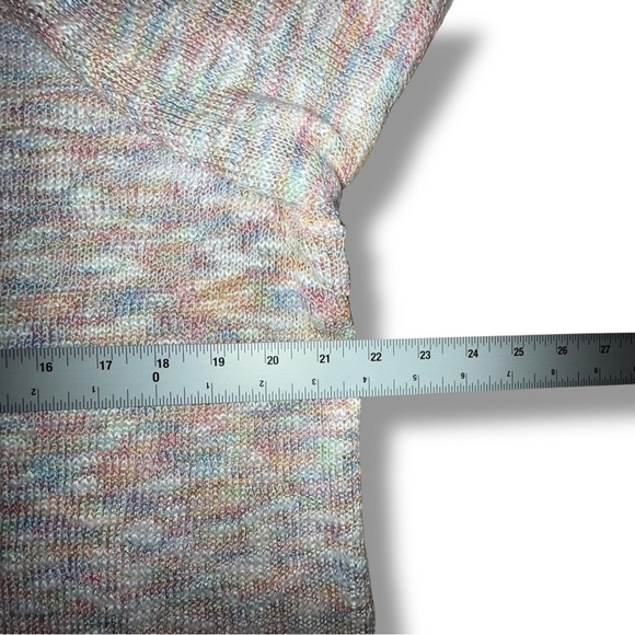 LANE BRYANT Crisscross V-Neck Tunic - Plus 14/16 Rainbow Combo - Picture 10 of 16